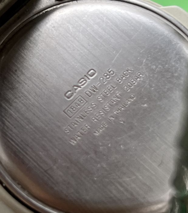 Часы Casio illuminator dw 285