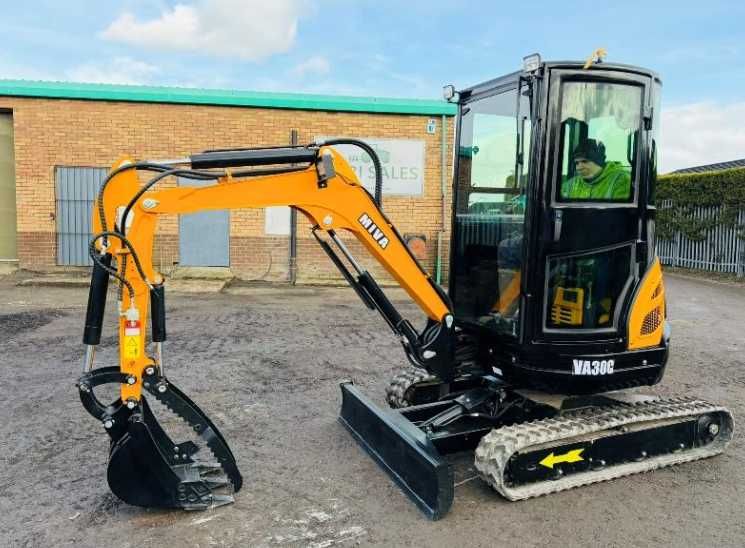 Міні екскаватор /НОВИЙ/ MIVA VA30G /вага 3 тони/2025 р