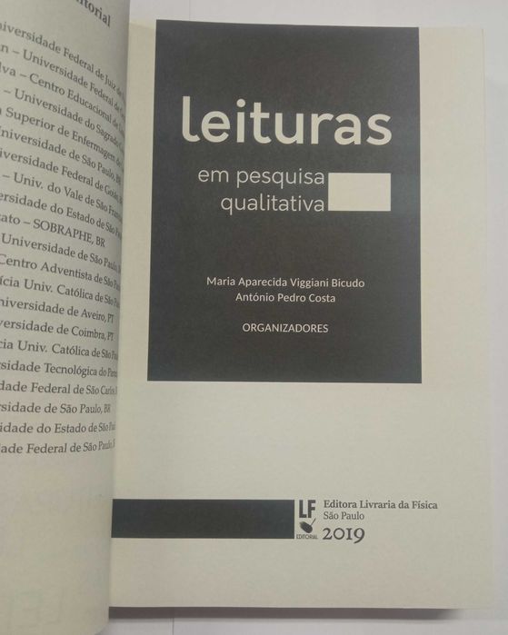 Leituras em pesquisa qualitativa