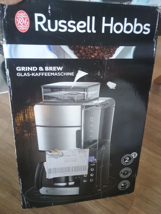 Ekspres przelewowy z młynkiem Russell hobbs