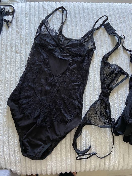 Bielizna pakiet, rajstopy, podkolanowki, biustonosz i body