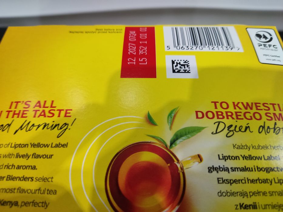 Herbata Lipton Yellow Label
