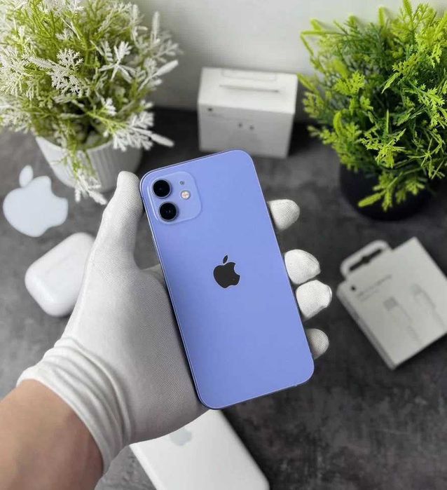 iPhone 12 Purple Ідеальний стан! Комплект! На подарунок!