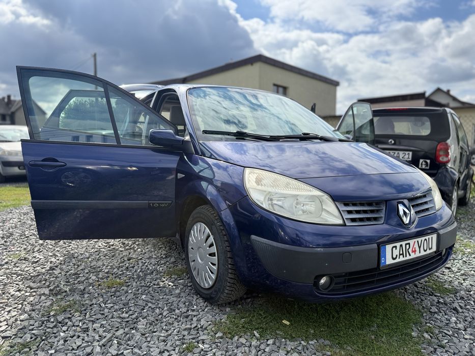 CAR4YOU Renault Megane Scenic 1.6 Benzyna 2006 Opłacony Klima 161565km