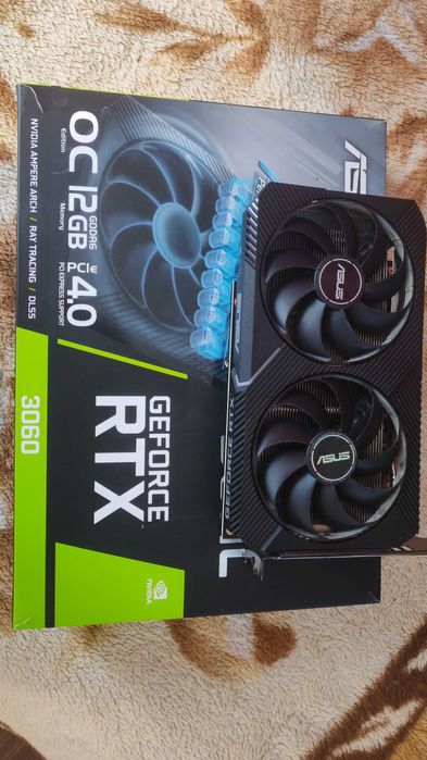 Відеокарта ASUS GeForce RTX 3060 12 ГБ GDDR6