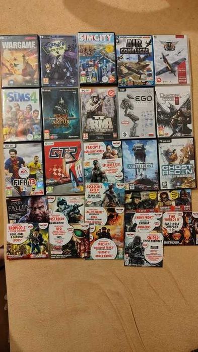 Zestaw gier PC do kolekcji Gry PC