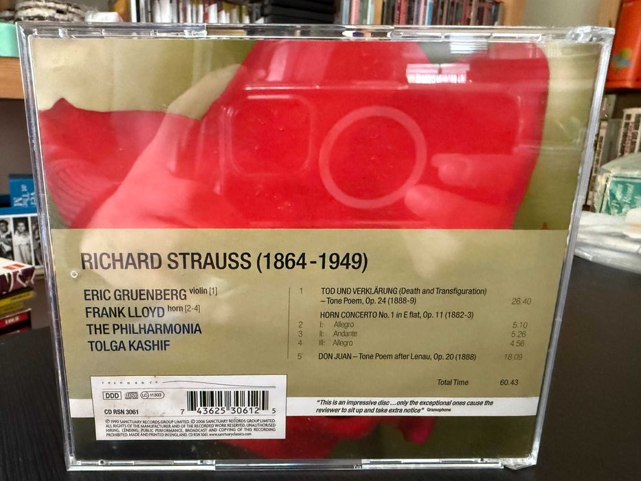 Strauss – Death And Transfiguration, Don Juan, Horn Concerto – Kashif
