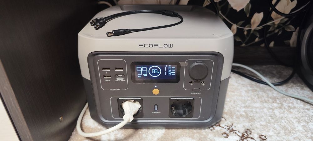 Зарядная станция EcoFlow RIVER 2 Max (512 Вт·ч)