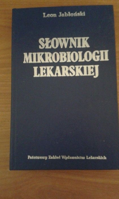 Słownik mikrobiologii lekarskiej - Leon Jabłoński
