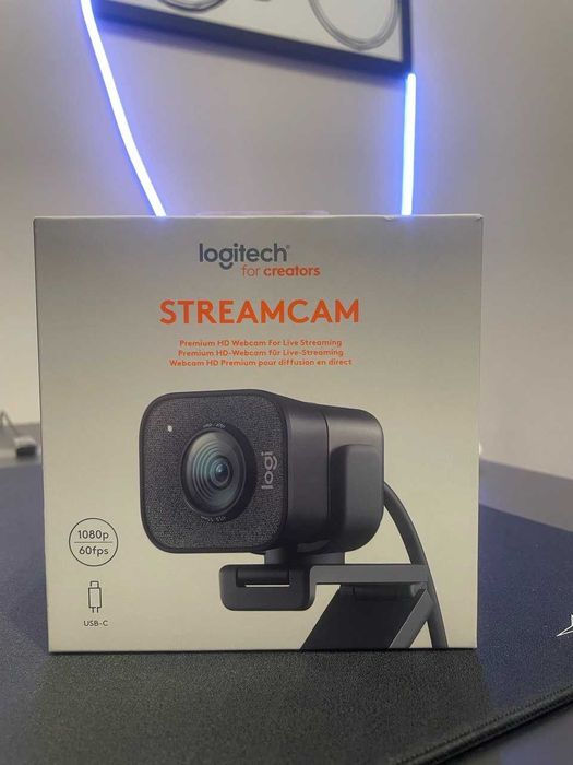 Kamera dla streamerów Logitech StreamCam Graphite 1080p 60FPS