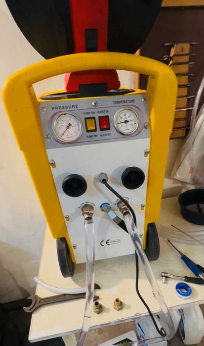 Аппаратная промывка системы охлаждения авто, промывка печки авто