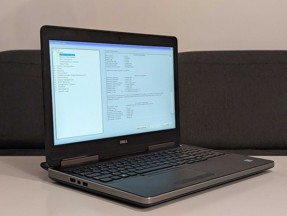 Dell Precision 7510 Xeon E3-1535M 32GB RAM SSD 500GB Quadro M1000M #6