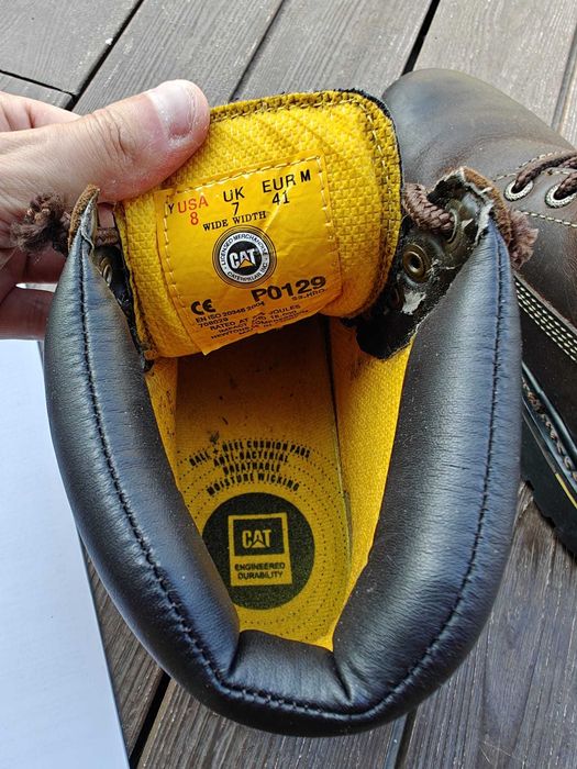 Botas Cat Holton S3 Segurança Biqueira Aço