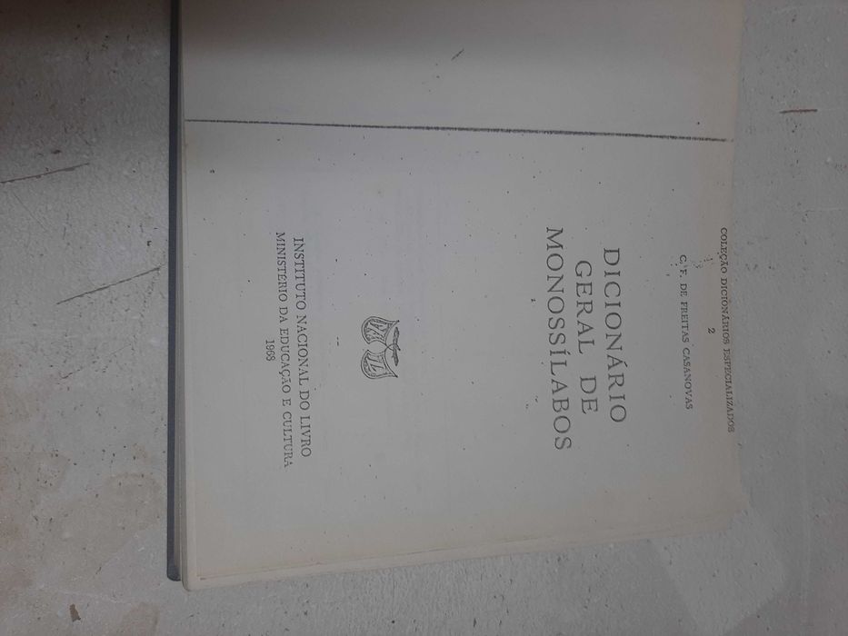 Dicionario Geral de Monossilabios (Copia) C. F. de freitas Cassanovas