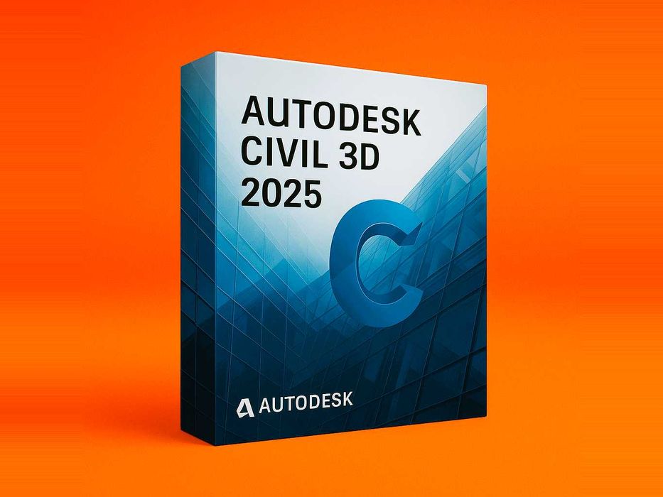 Autodesk Civil 3D 2025 licencja klucz 3 lata AutoCAD projektowanie