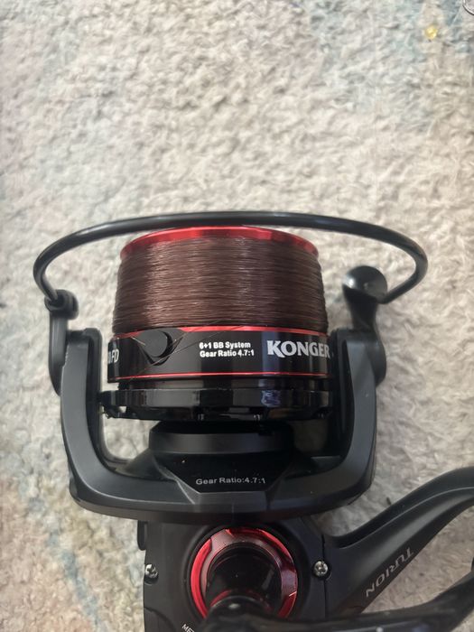 Zestaw feederowy 2 Miracle Fish + 2 Konger Turion Method + akcesoria