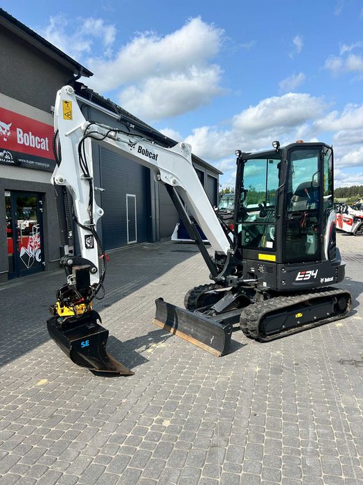 Nowa Minikoparka Bobcat E34 3,5T Wynajem Wypożyczalnia