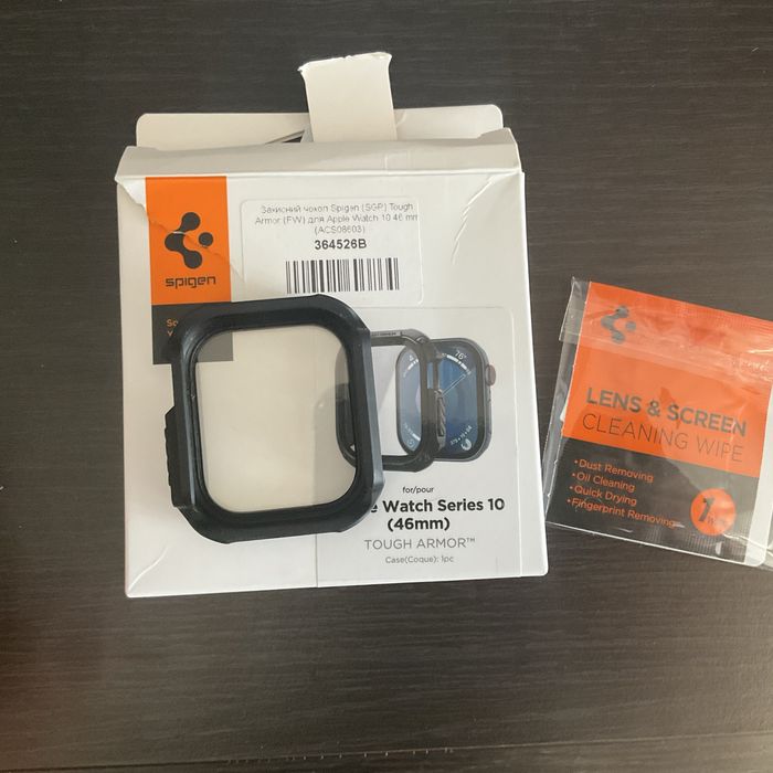 Чехол spigen Rugger Armor 2 для apple watch series 10  46,  11 на 46