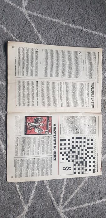 Detektyw gazeta z 92 roku