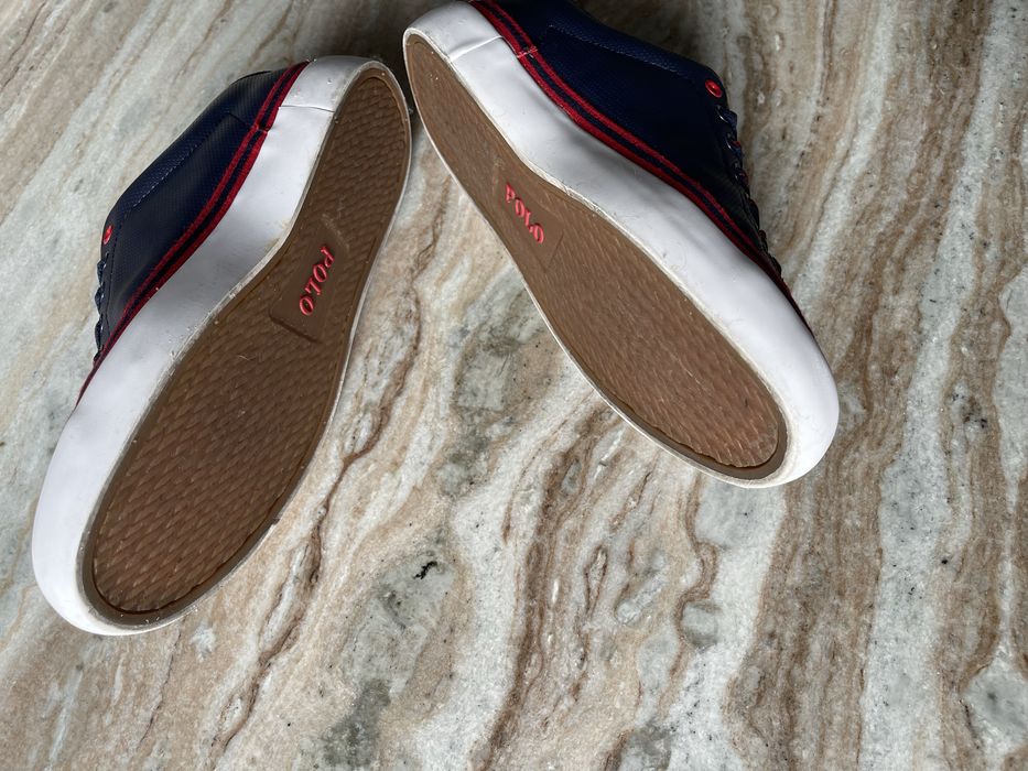 Ténis Polo Ralph Lauren Navy — Novos 41