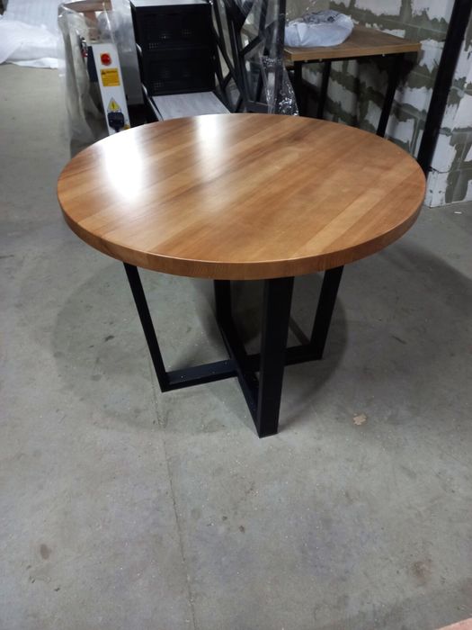 Стол. Стекло. Стул. Лофт. Дерево. Мебель под заказ.