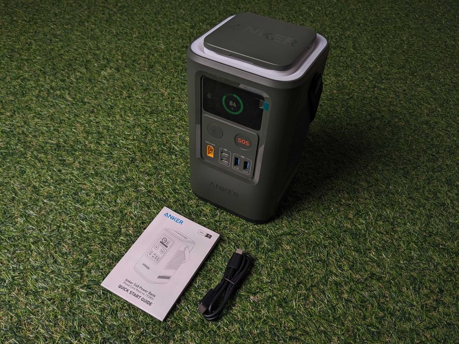 Павербанк Anker 548 60000mAh (192Wh) 60W з дисплеєм та ліхтарем Новий!