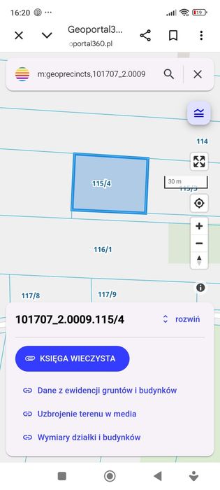 Na sprzedaż 3 działki budowlane – Kamionka, gm. Pątnów wycena za jedną.