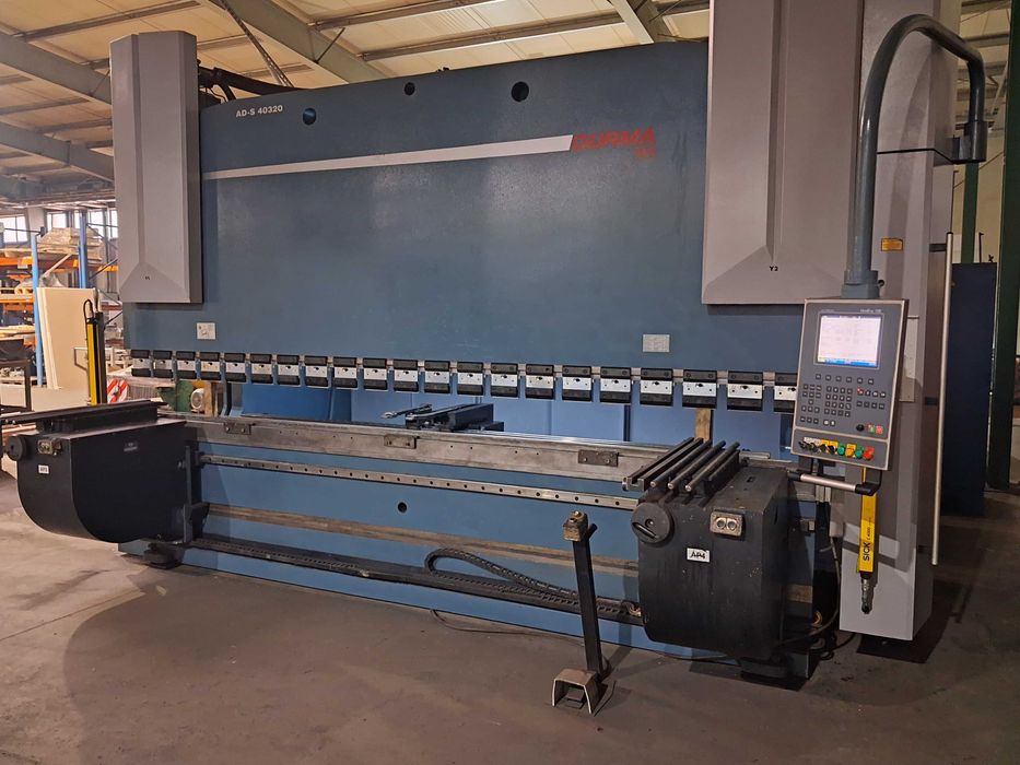 Prasa krawędziowa 320 ton !! Mocowania 150 ton/metr