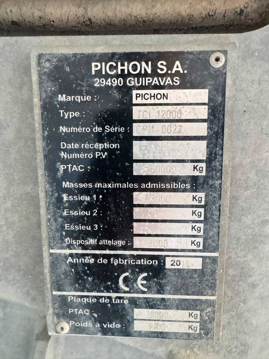 Pichon Beczka Wóz asenizacyjny 12000L