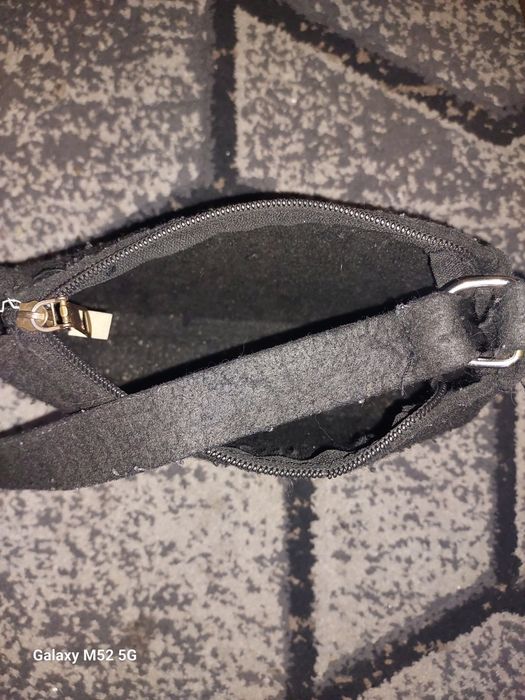 Сумка з фетру чорна