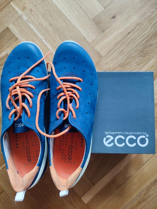 Ecco sneakersy niskie, skóra, 39