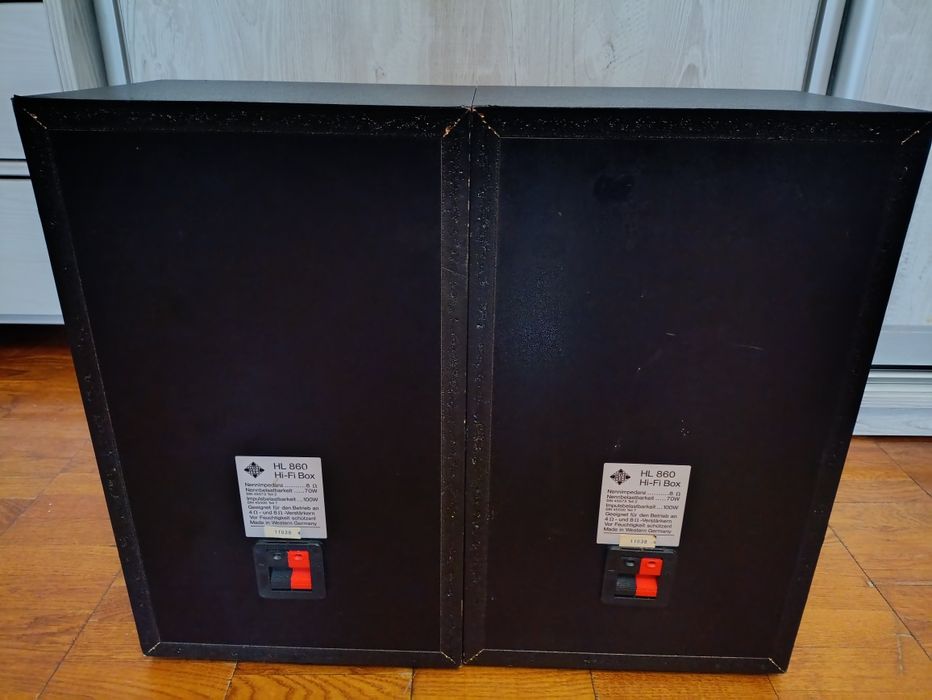 Акустика Telefunken HL860 Hi-Fi Box ( Germany),  Ом,колонки полочные