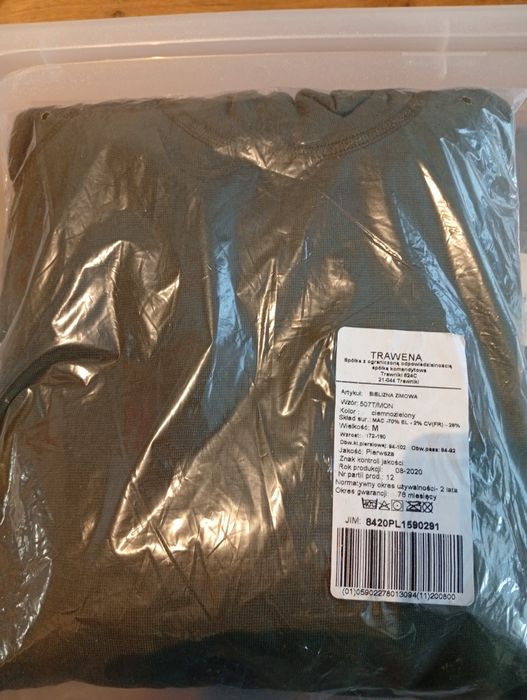 Bielizna zimowa M wzór:507T/MON