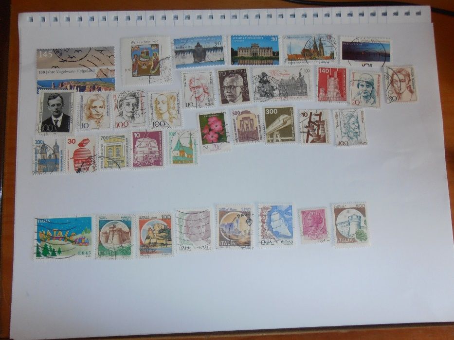 Selos estrangeiros (vários países)