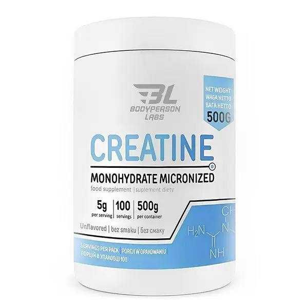 Bodyperson Labs Креатин  100% CREATINE MONOHYDRATE PURE 500 грам!