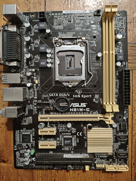 Материнська плата Asus H81M-C, сокет 1150