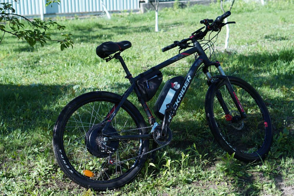 Електричний велосипед rockrider 27.5 дюймів 48 В 1000 Вт 15A 50 км/год