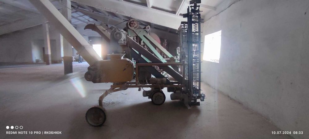 Зернопогрузчик, зерномет ЗМ-90 / МЗС-90-01 "Давид" з пультом
