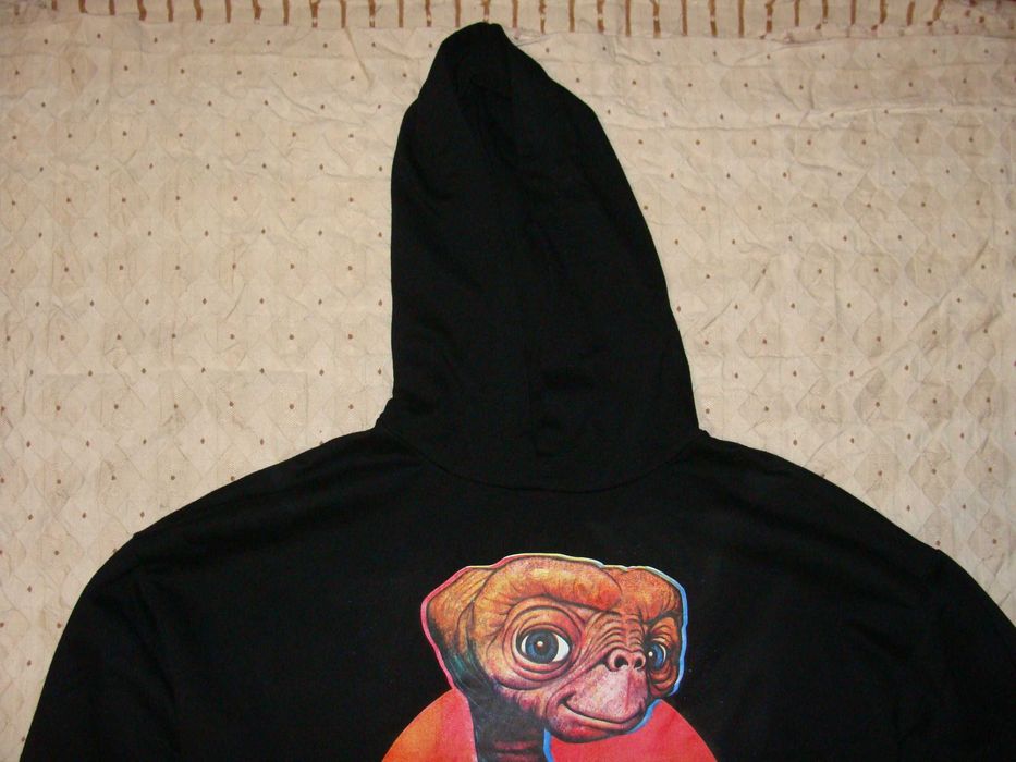 Camisola com Capuz Preta - E.T. The Extra-Terrestrial