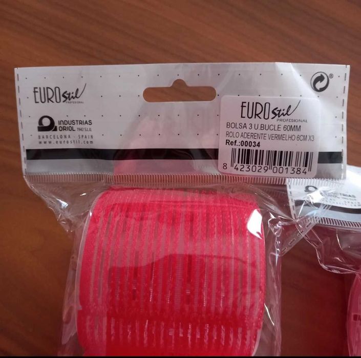 Rolos grandes para cabelo