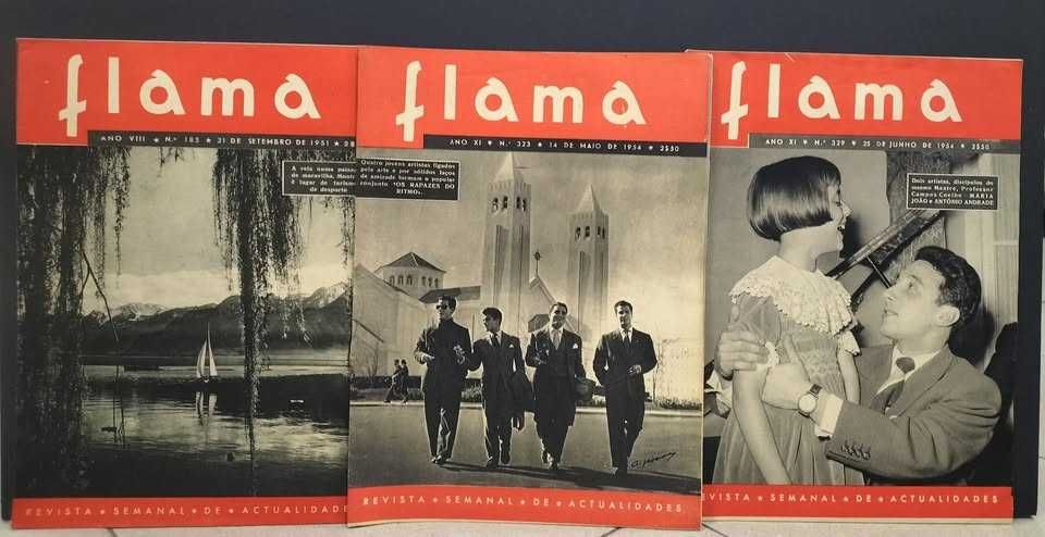 Revistas Flama Antique Vintage Magazines (Flama)