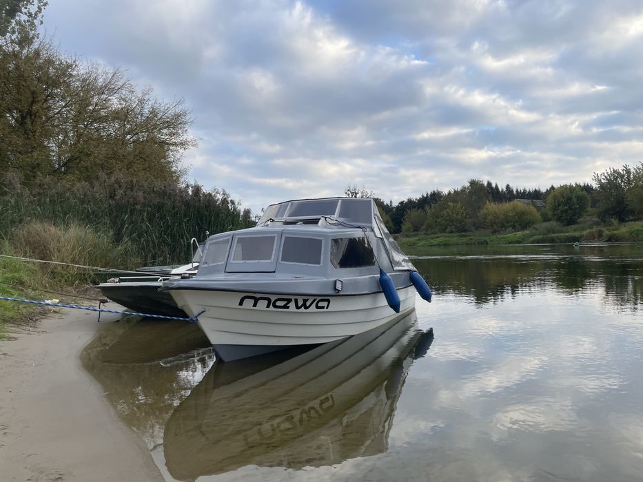 Łódź Motorowa/Kabinowa - OSTRÓDA- motorówka - Yamaha 60hp + przyczepa lekka