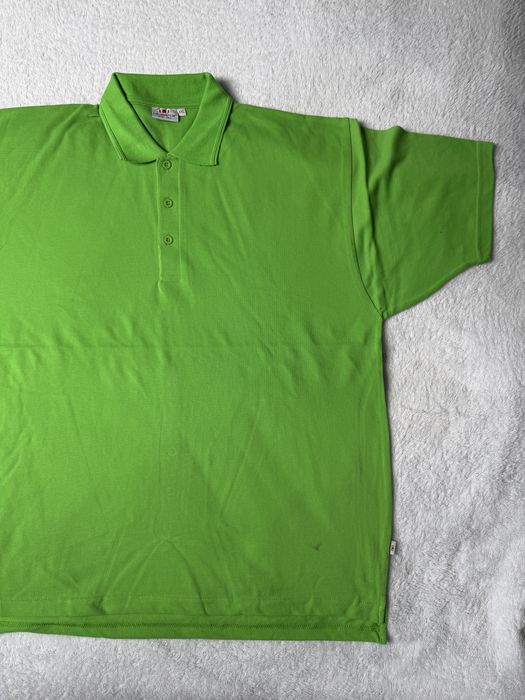 Nowa zielona koszulka polo meska XXL Uniwear