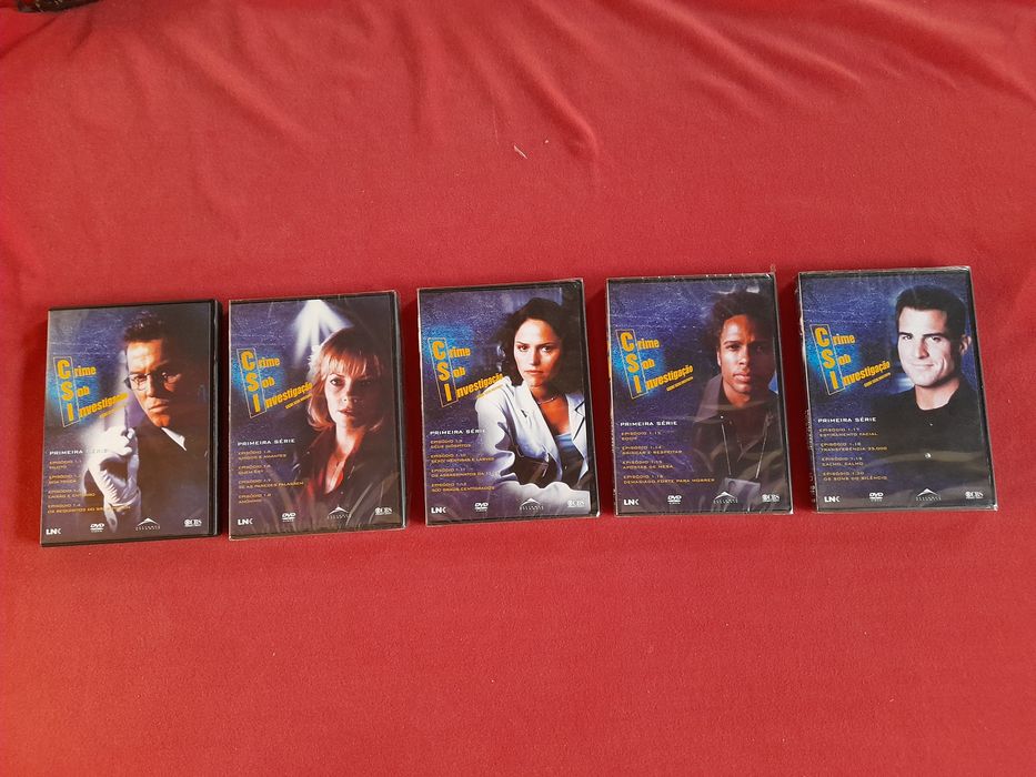 6 DVD filmes CSI