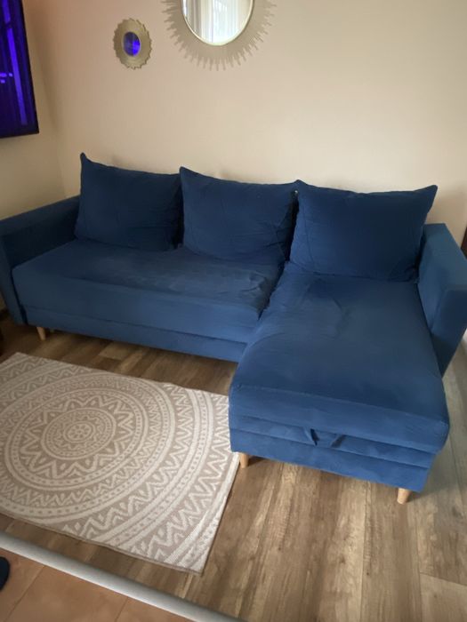 Sofa narożna rozkladana