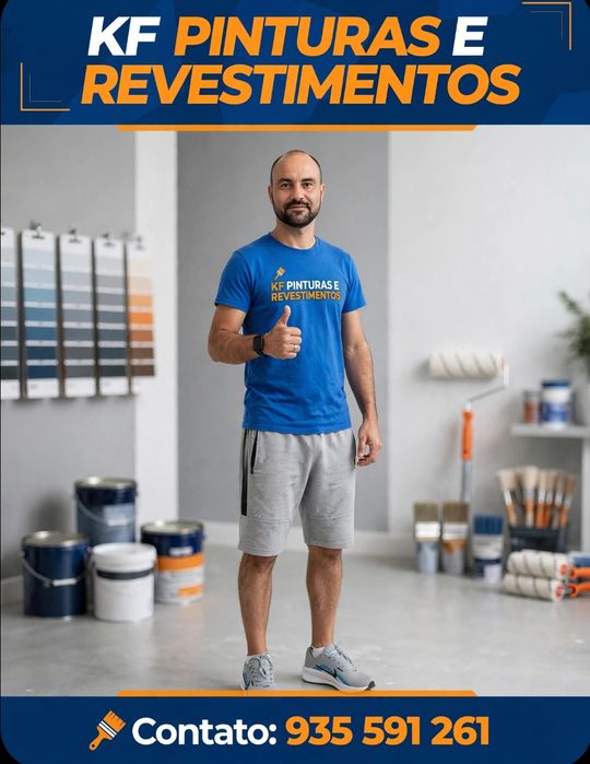 Trabalho com pintura e barramentos remodelação geral