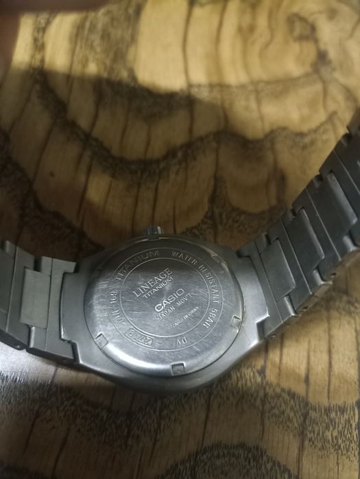 Casio lineage titanium