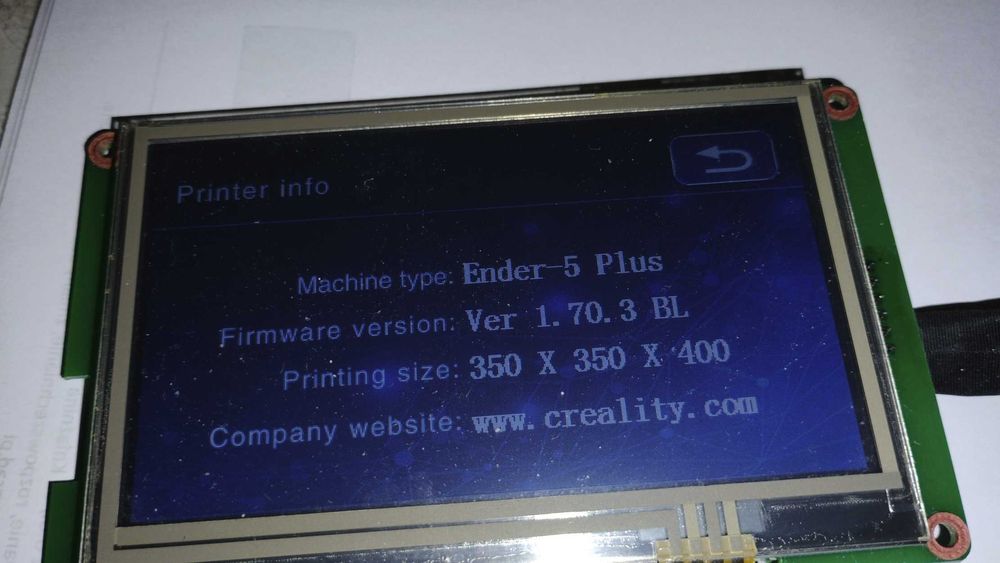 Wyswietlacz LCD do ENDER CREALITY 5 plus