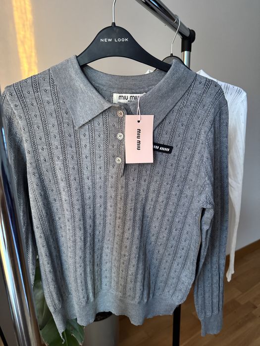 поло в стилі міу міу miu miu