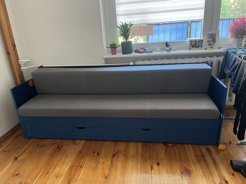 Rozkladane lozko 120x200  lite drewno firmy dobbek